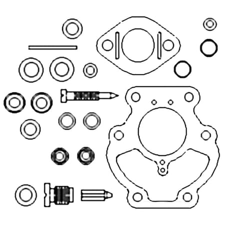 Aftermarket Basic Carburetor Kit Fits Allis Chalmers Tractor Models D19 190 ZCK06